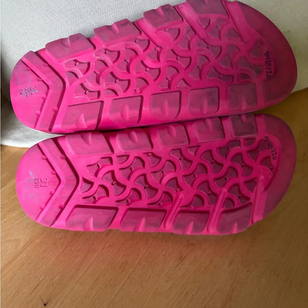 Birkenstock Mogami Sandal Waterproof Pink Adjustable Straps 31 EU 13/13.5 US